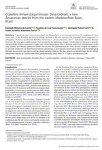 Copaifera ferrazii (Leguminosae: Detarioideae), a new Amazonian species from the eastern Madeira River Basin, Brazil